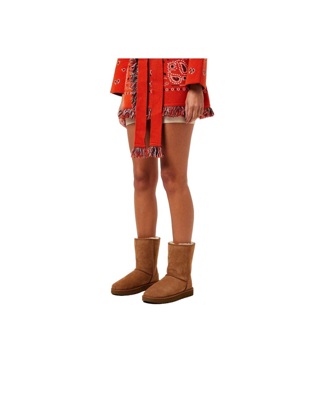 Ugg Brown Suede Mid-Calf Boots