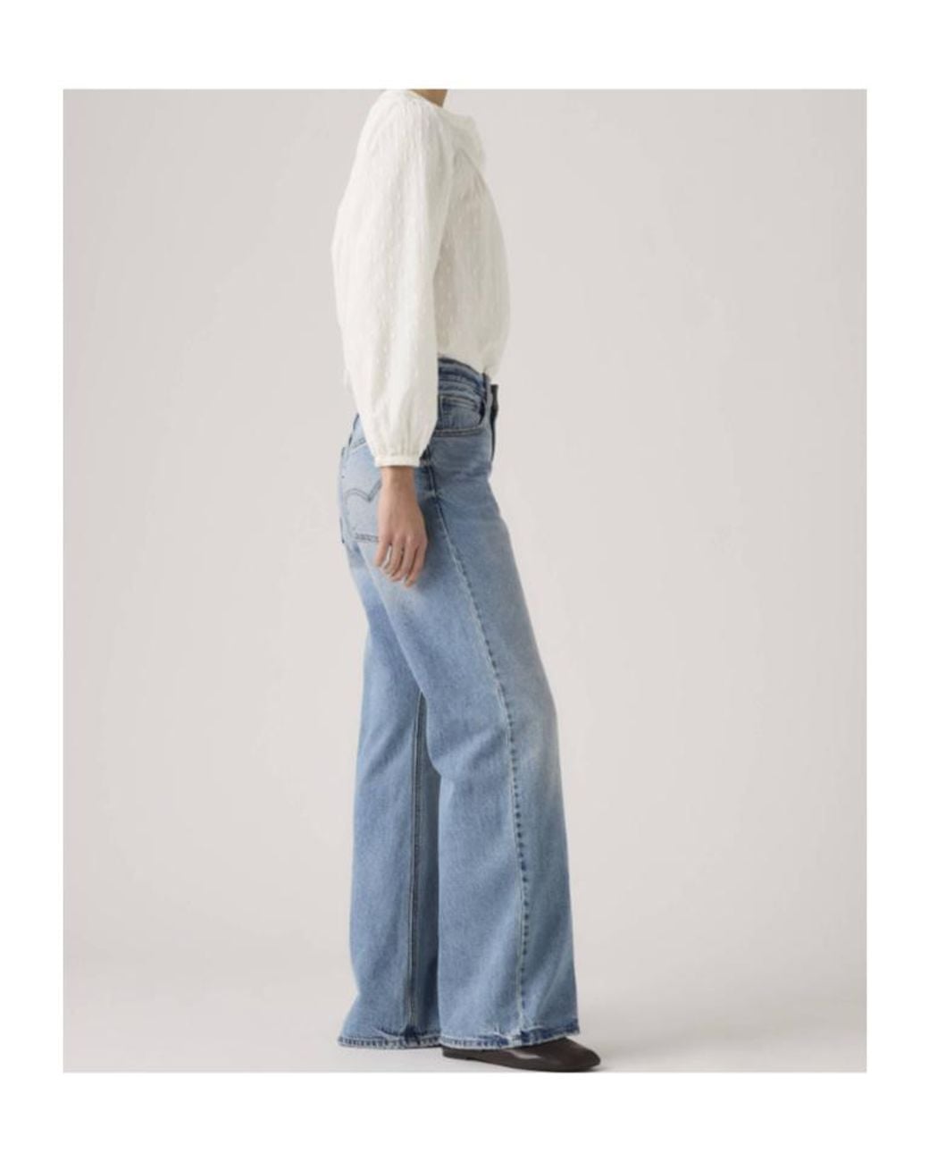 Levi's Blue Loose Boot Jeans