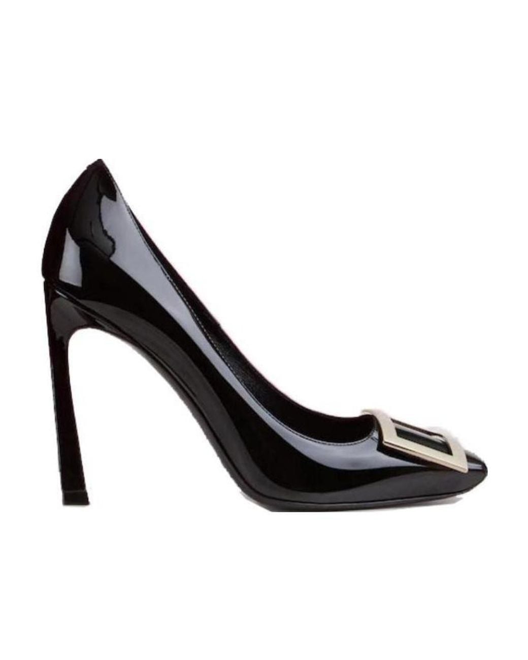 Roger Vivier Black Belle Vivier Trompette Pumps