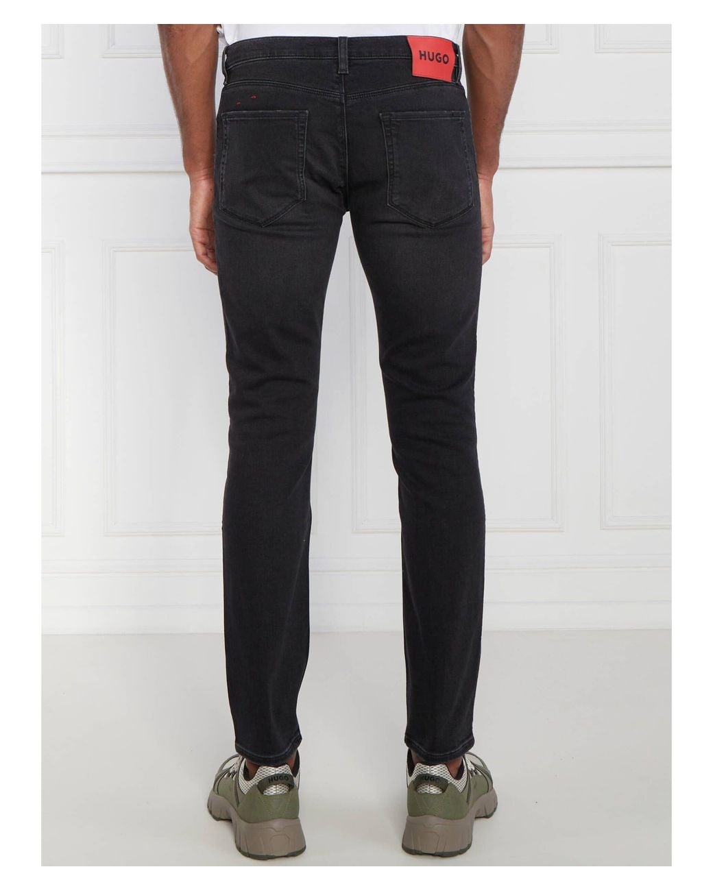 Boss Black Belt-Loop Jeans for men