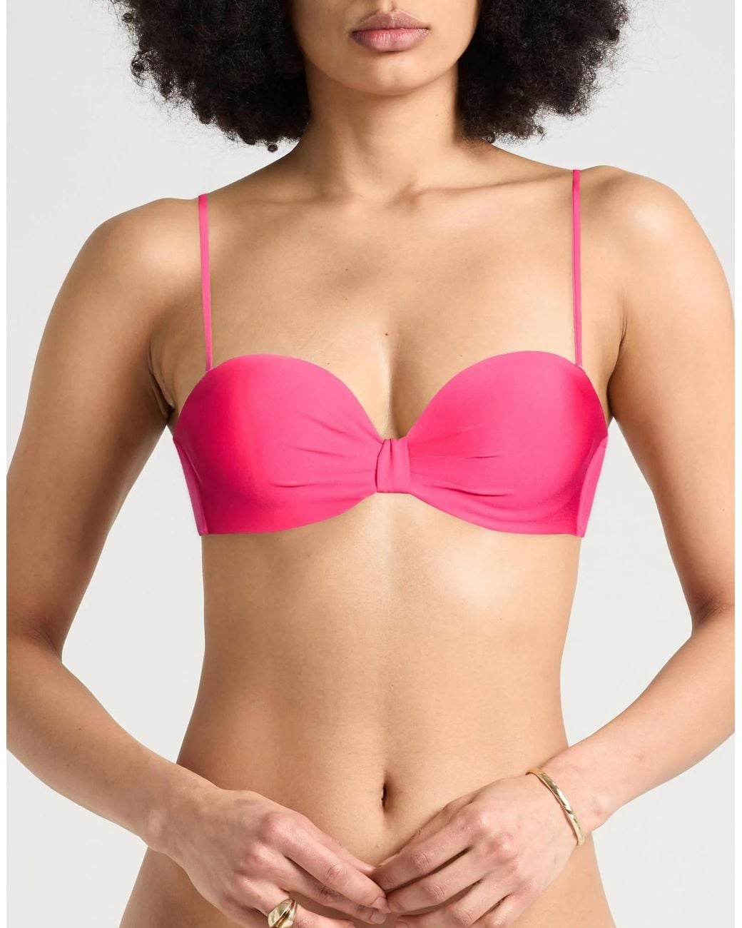 Max Mara Pink Balconette Bikini