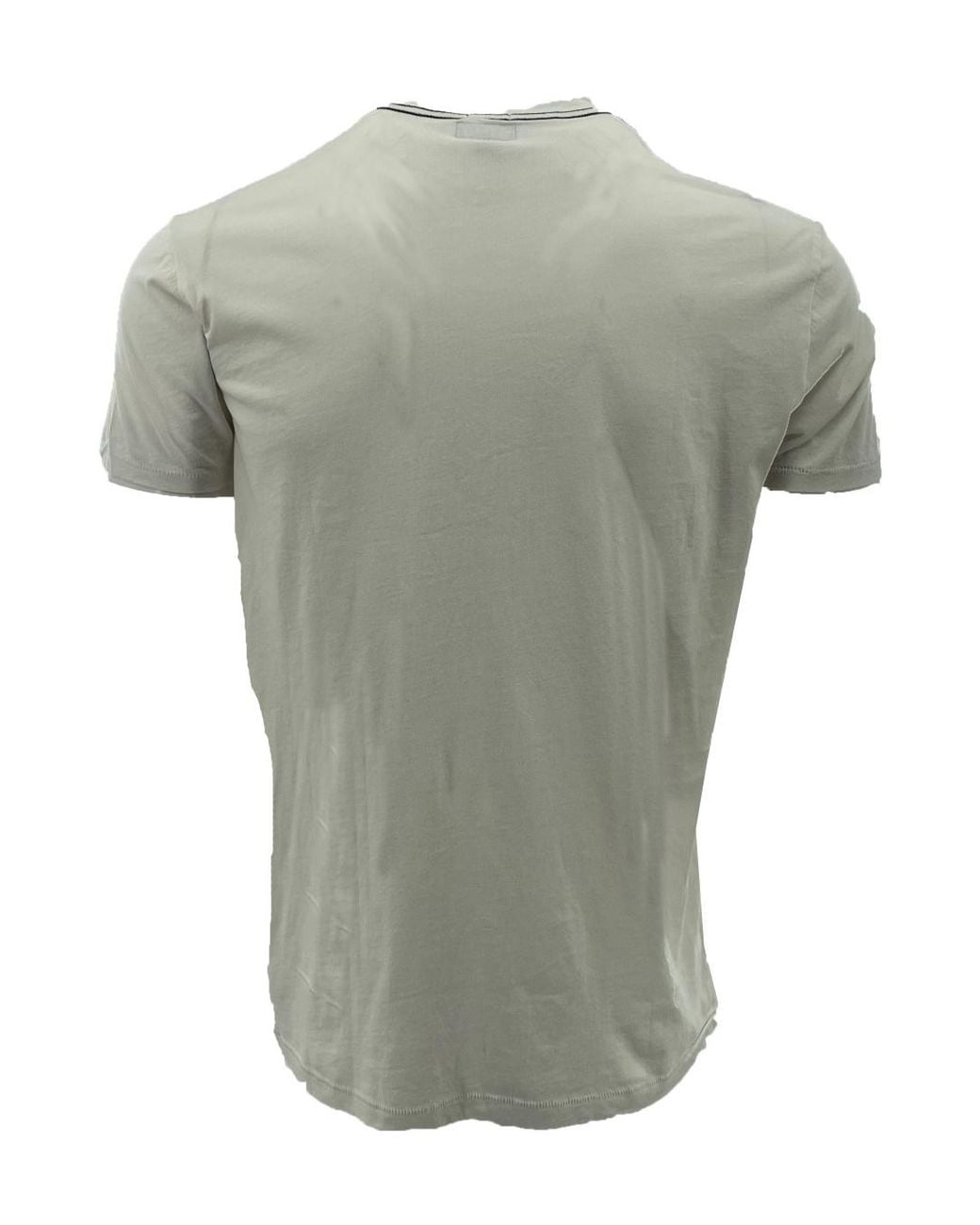 Armani Jeans Gray Item O-Neck Short-Sleeved T-Shirt for men
