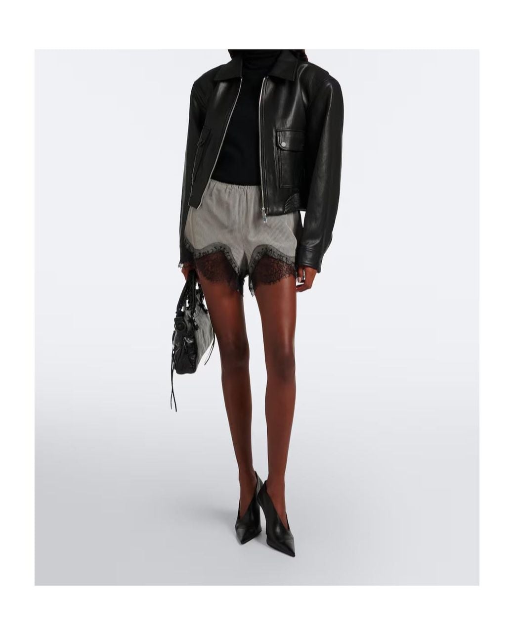 Frankie Shop Black Val Padded Jacket