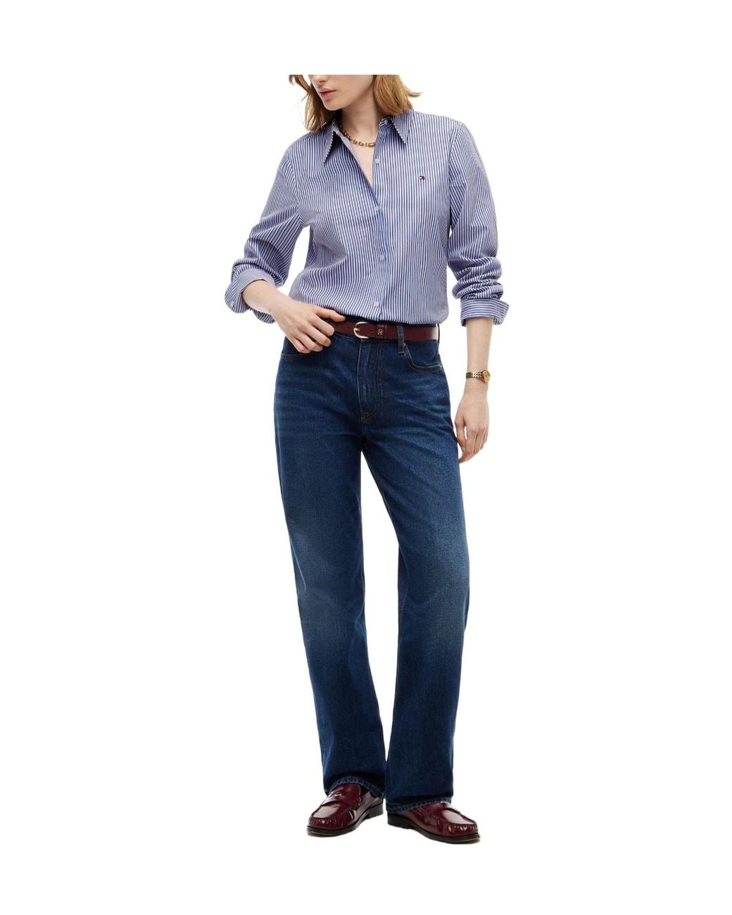 Tommy Hilfiger Purple Heritage Shirt