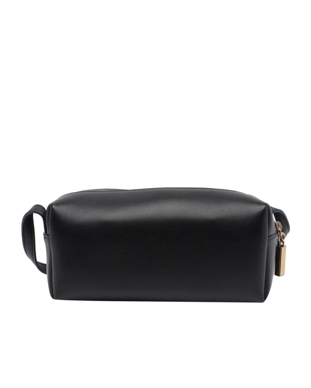 Khaite Black Zip Small Shoulder Bag