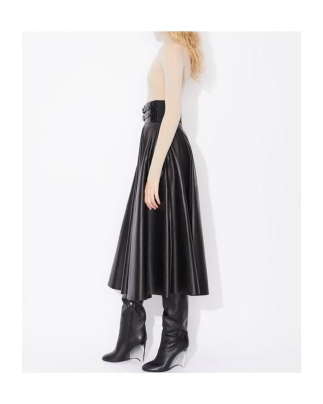 Alaïa White Alaïa Second Skin Body Top