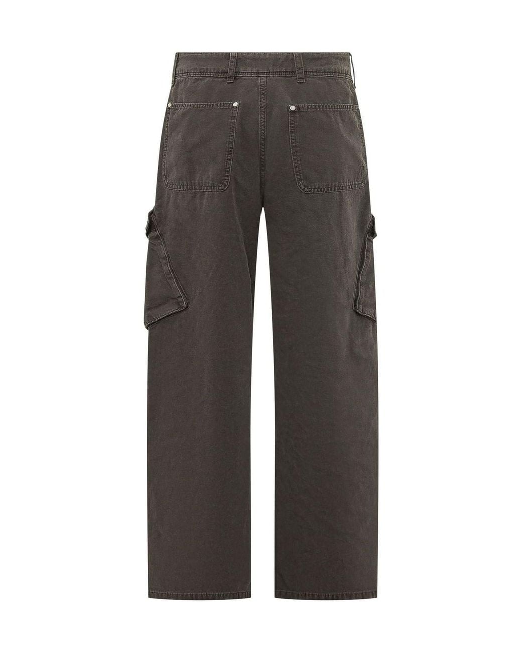 Represent Gray Relaxed Cargo Pants for men