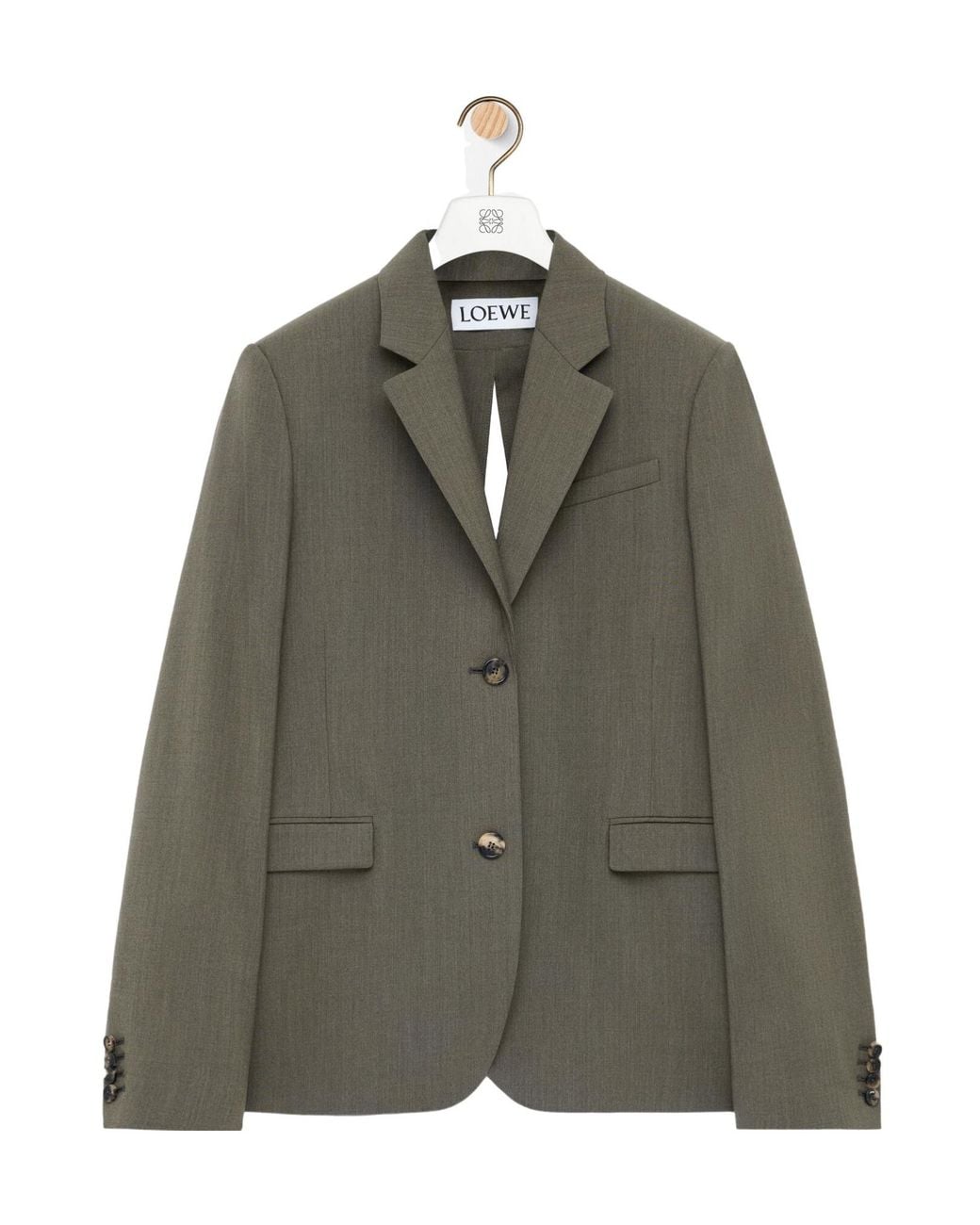 Loewe Green Tailored Jacket