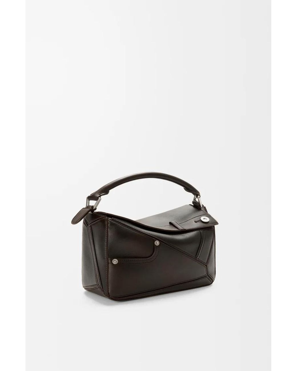 Loewe Black Panta Small Puzzle Bag