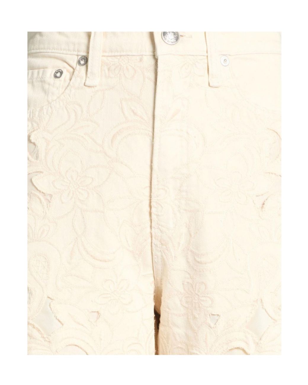 Rag & Bone Natural Plain Colour Denim Trousers