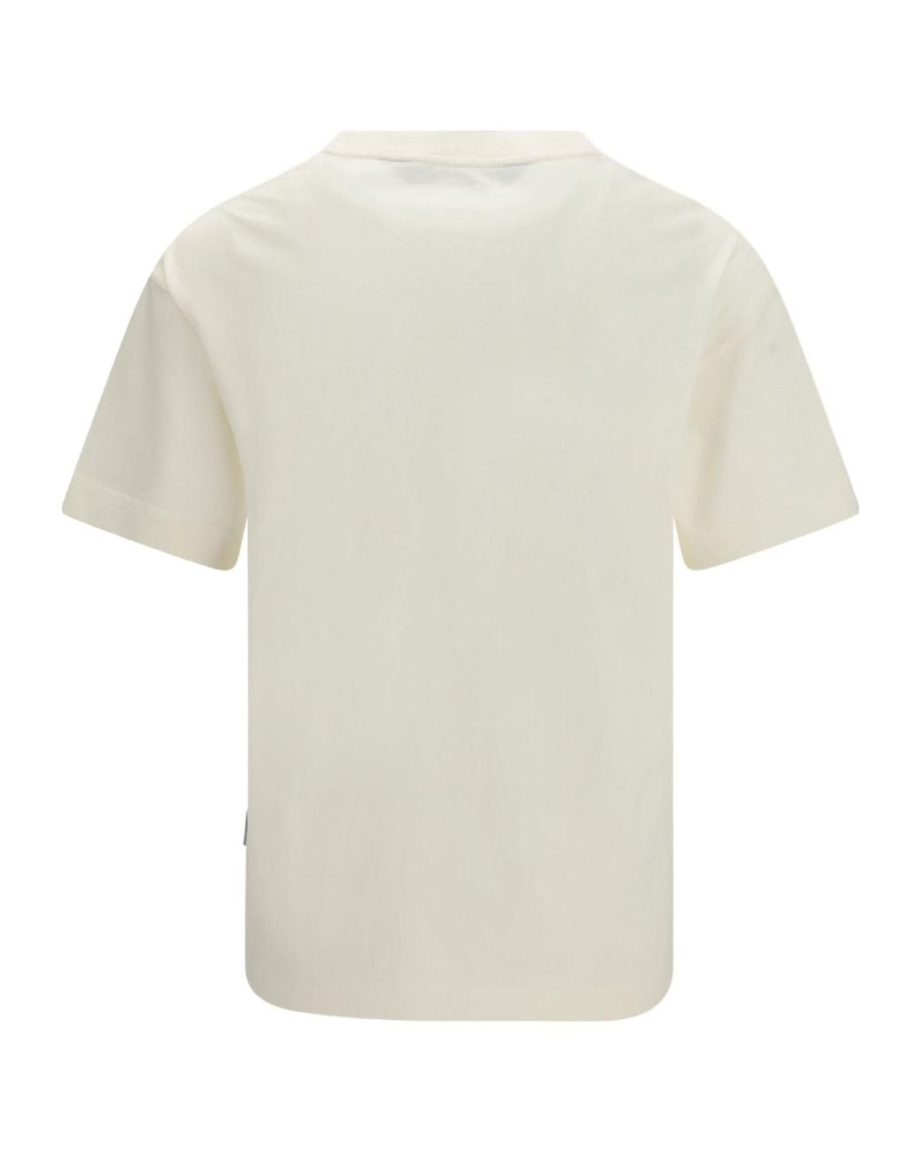 Palm Angels White Short-Sleeved T-Shirt for men
