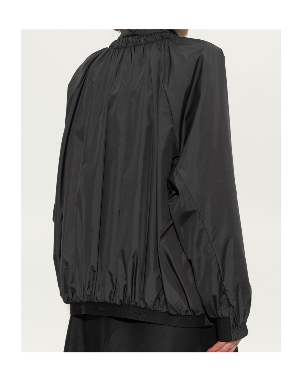 Moncler Black Zip-Up Valencay Jacket