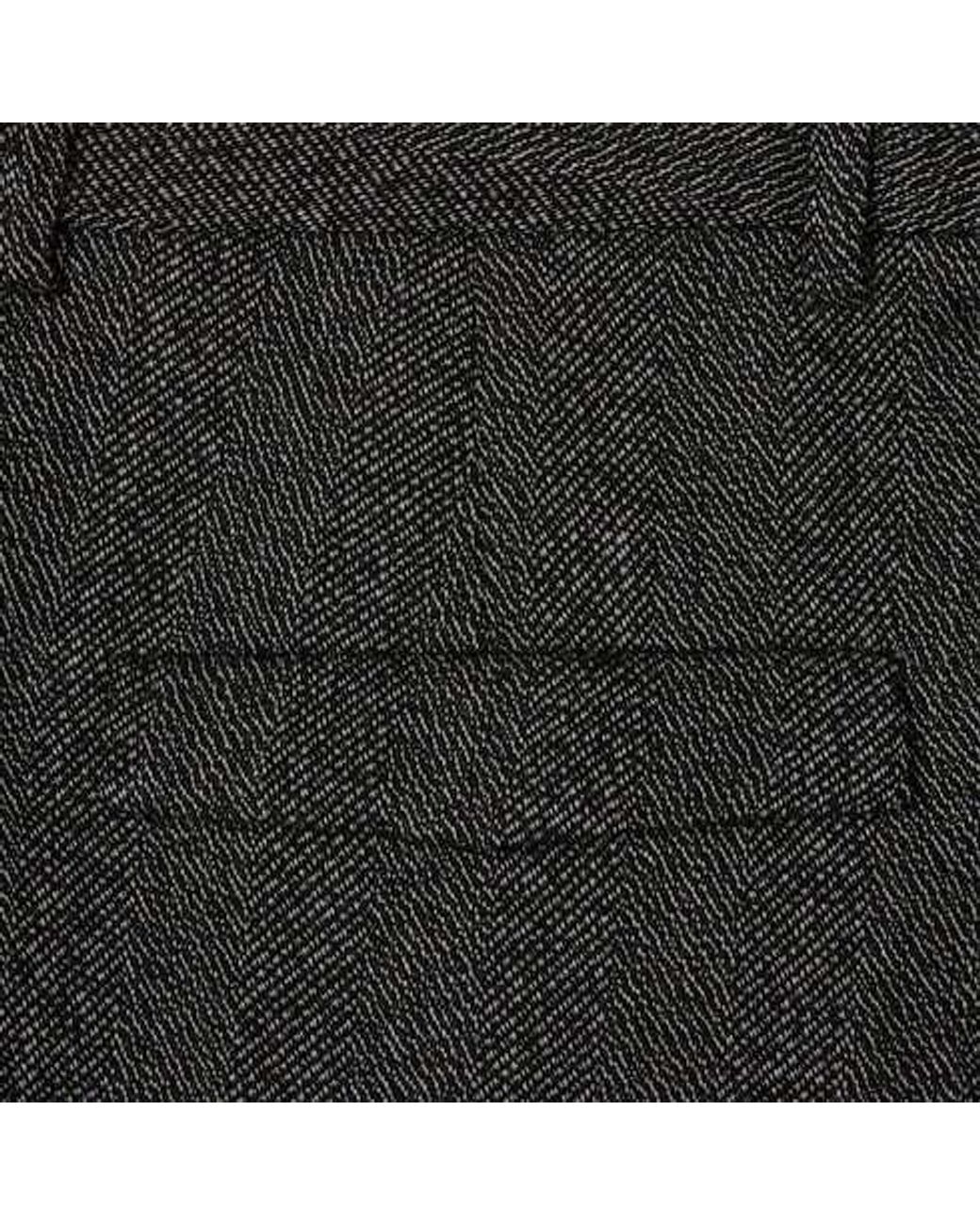 Gucci Gray Herringbone Trousers for men