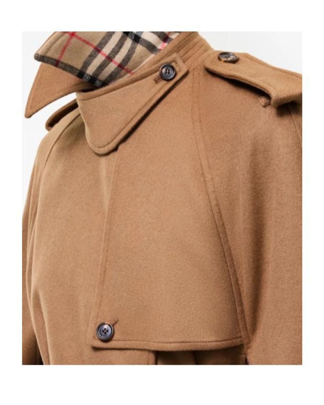 Burberry Brown Bellemont Belted Trench Cape