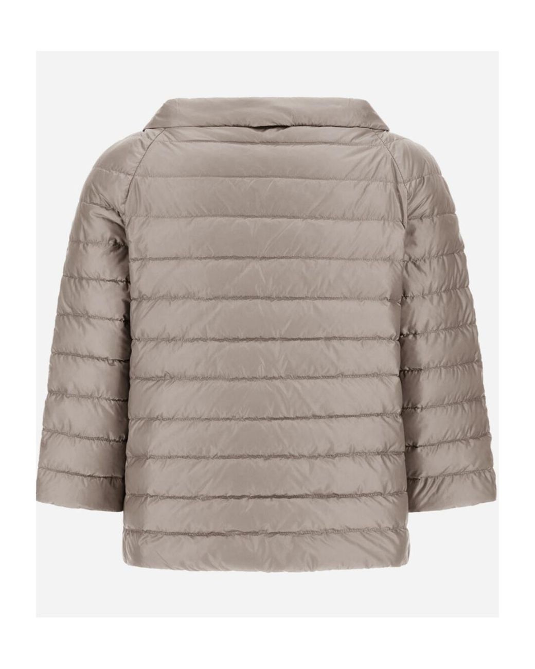 Herno Gray Reversible Hood Jacket