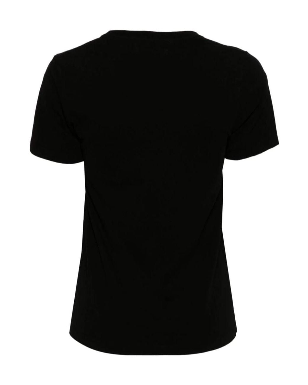 Citizens of Humanity Black Selena Short-Sleeve T-Shirt