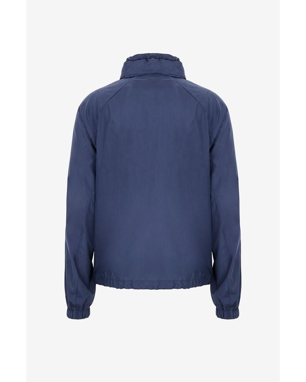 Brunello Cucinelli Natural High-Neck Raglan-Sleeve Jacket for men