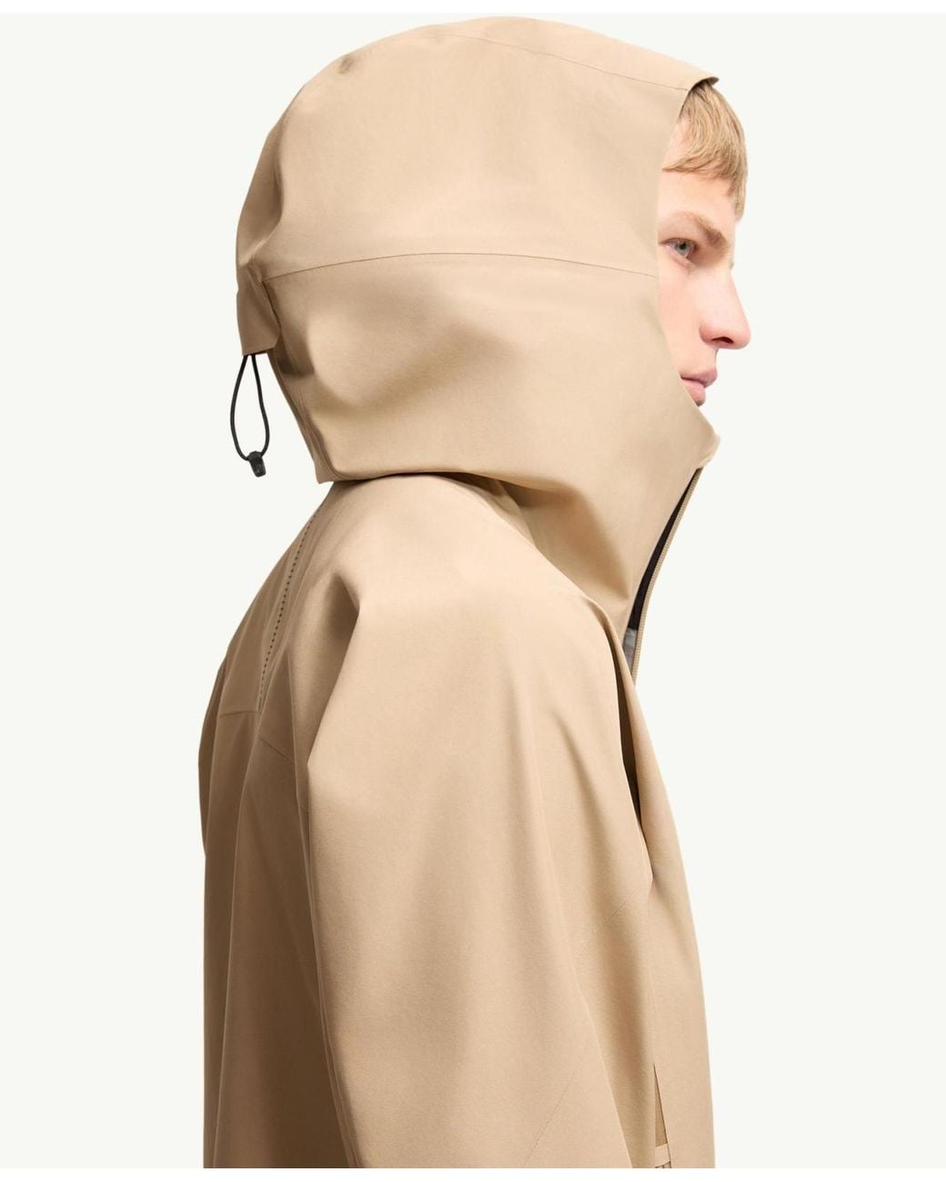 Moncler Natural Hinterburgs Hooded Gore-Tex Ski Shell Jacket for men