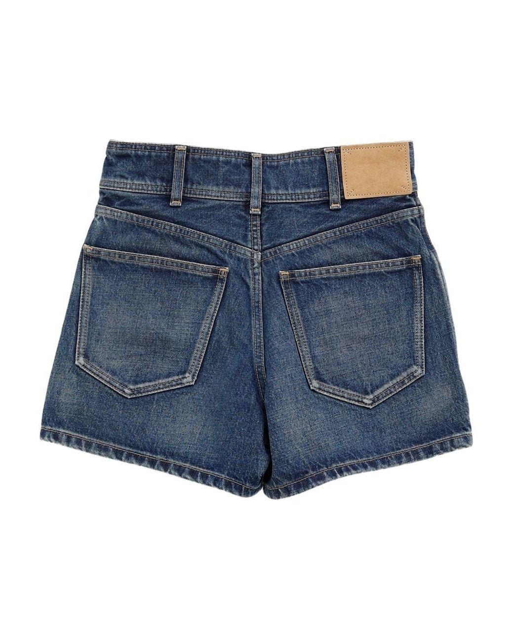Céline Blue Kitty Shorts