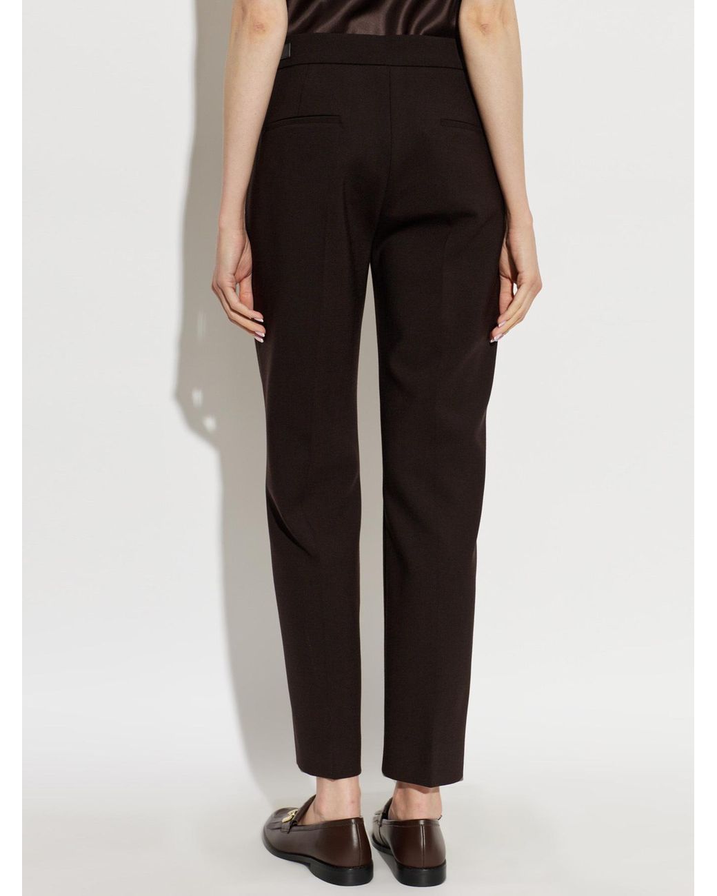 Max Mara Brown Macino Tailored Pants
