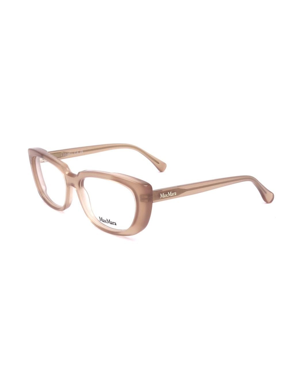 Max Mara Black Rectangle Frame Glasses