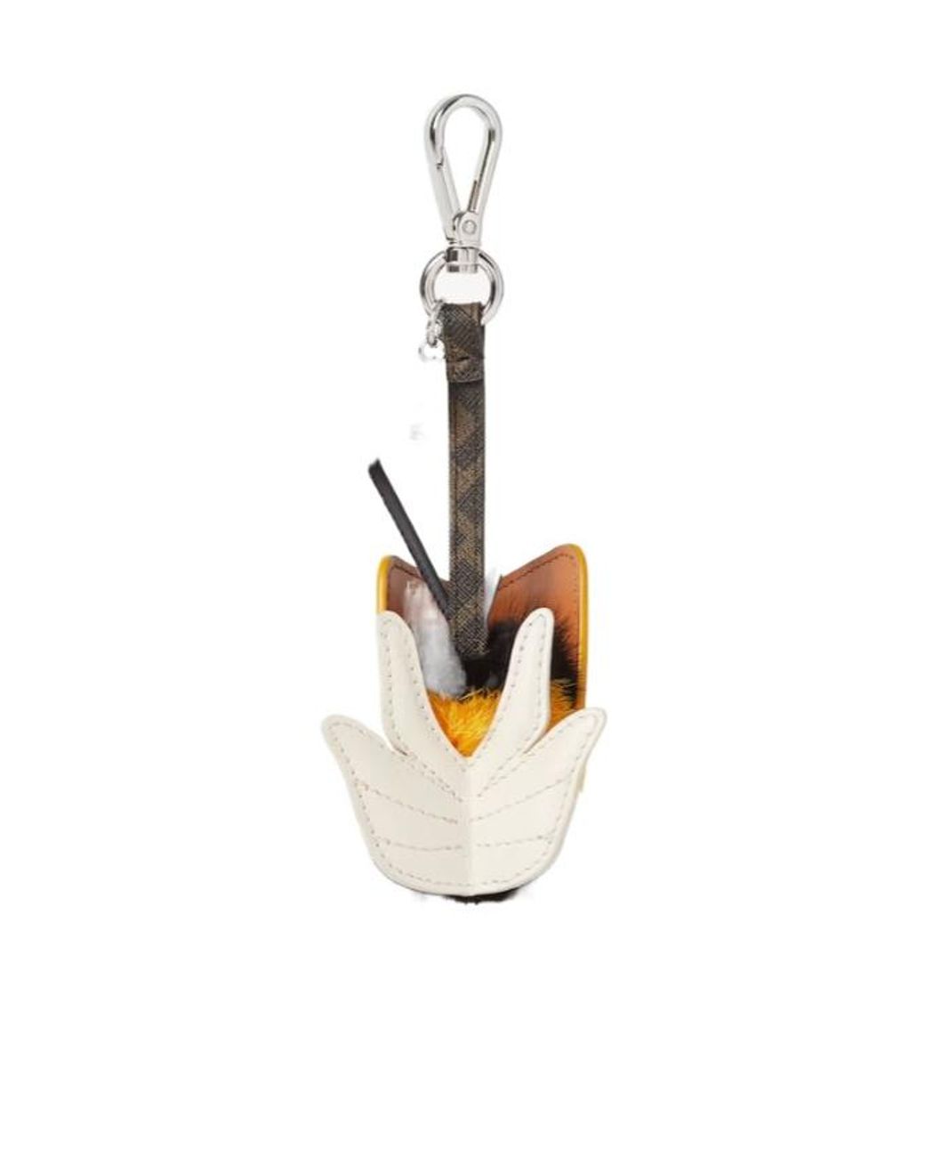 Fendi Metallic Bee Charm for men