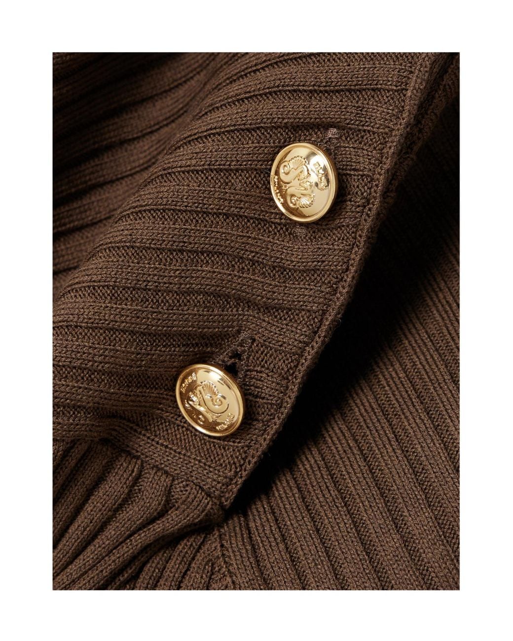 Blazé Milano Brown Short-Sleeved Knitwear