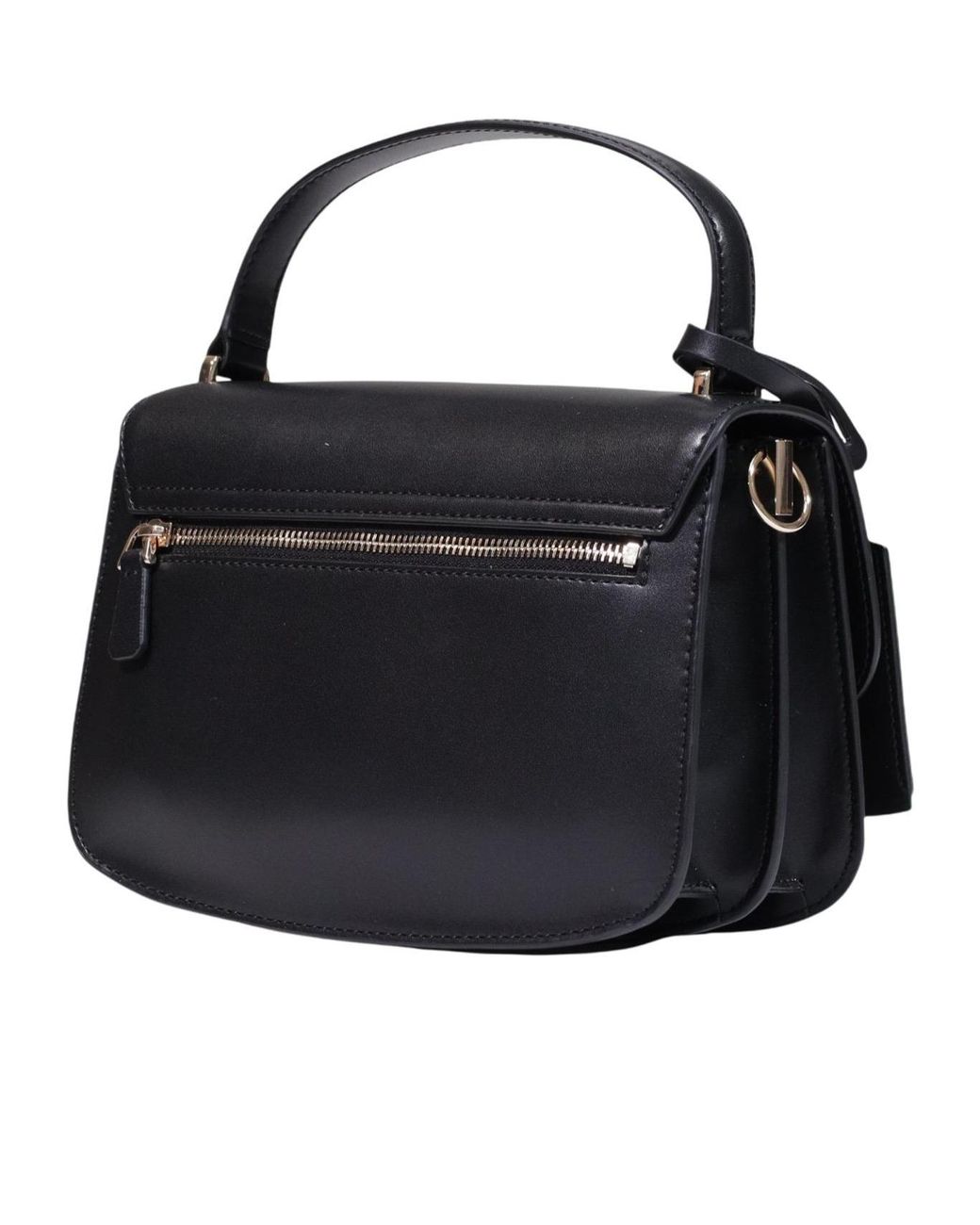 Guess Black Amorette Grained Shoulder Bag