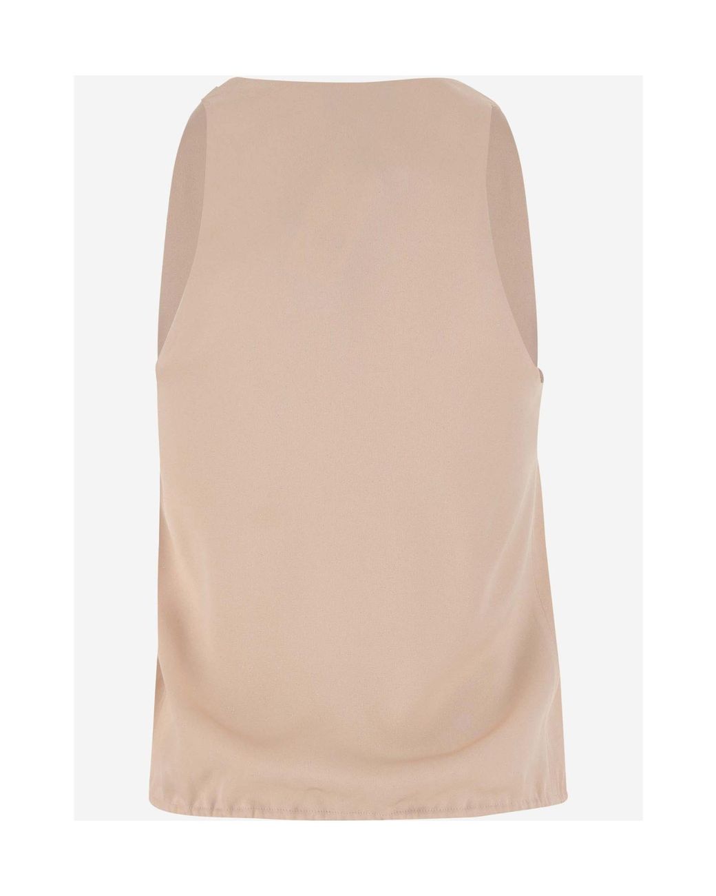 Giorgio Armani Natural Sleeveless Tops