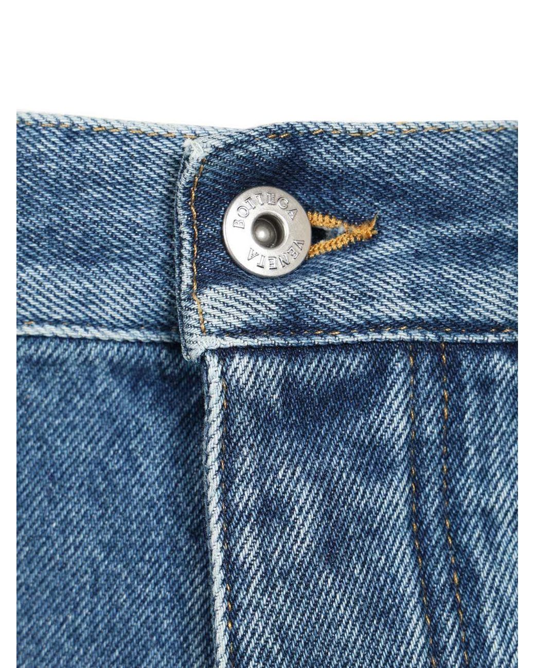 Bottega Veneta Blue Flared Jeans