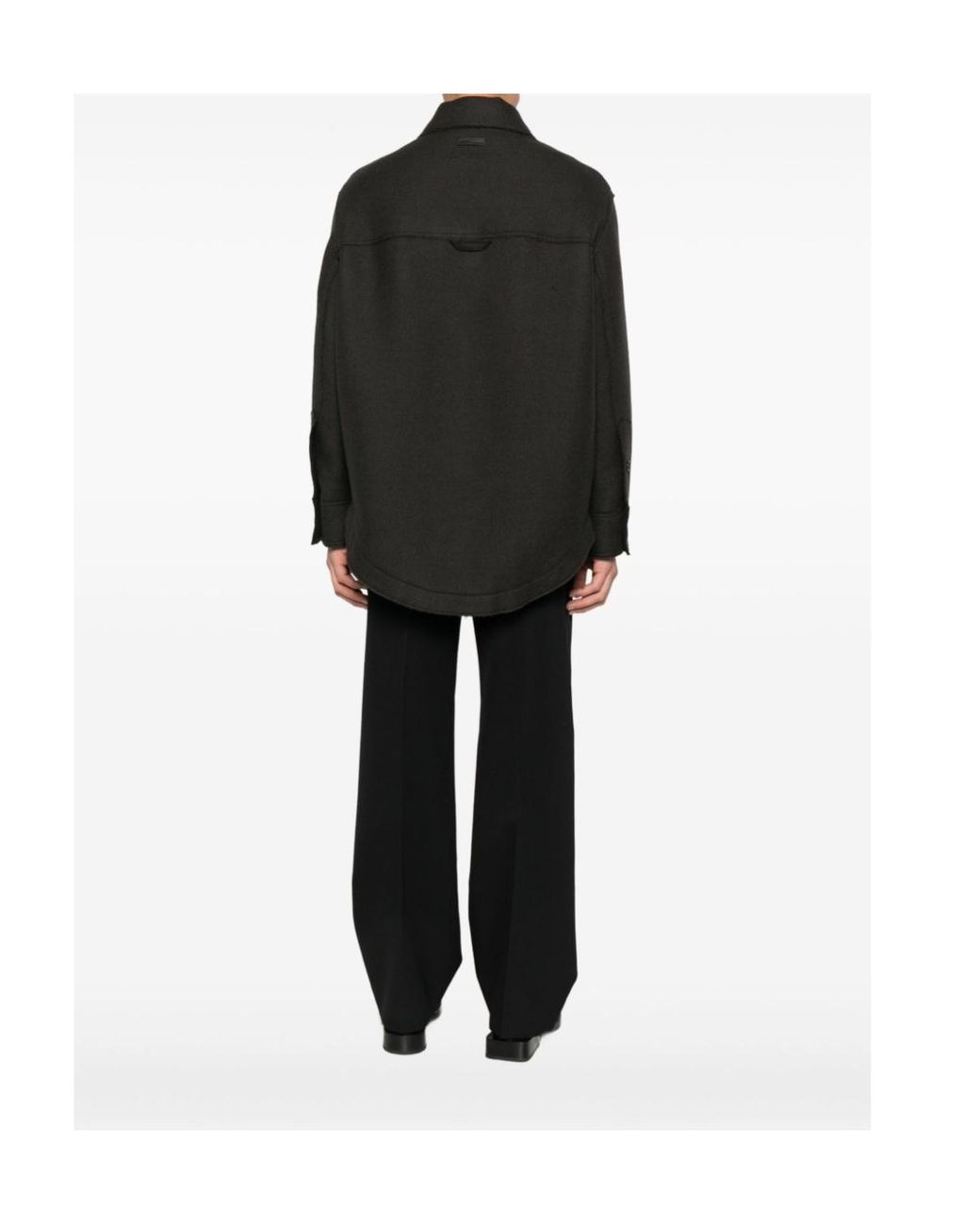 AMI Black Wool Jacket