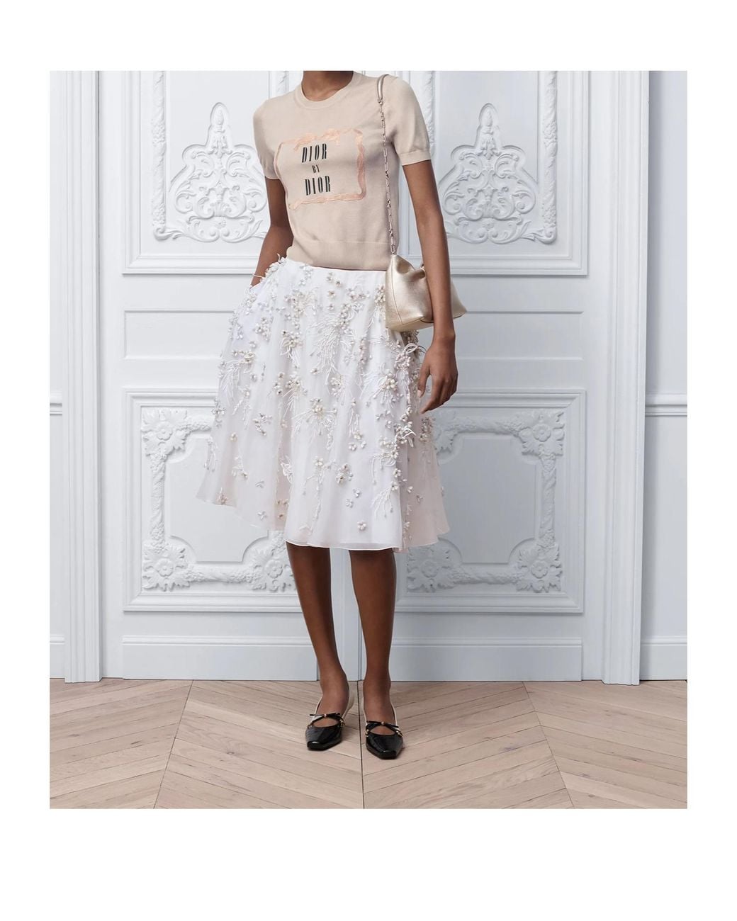 Dior Natural Or Small Bow Bag