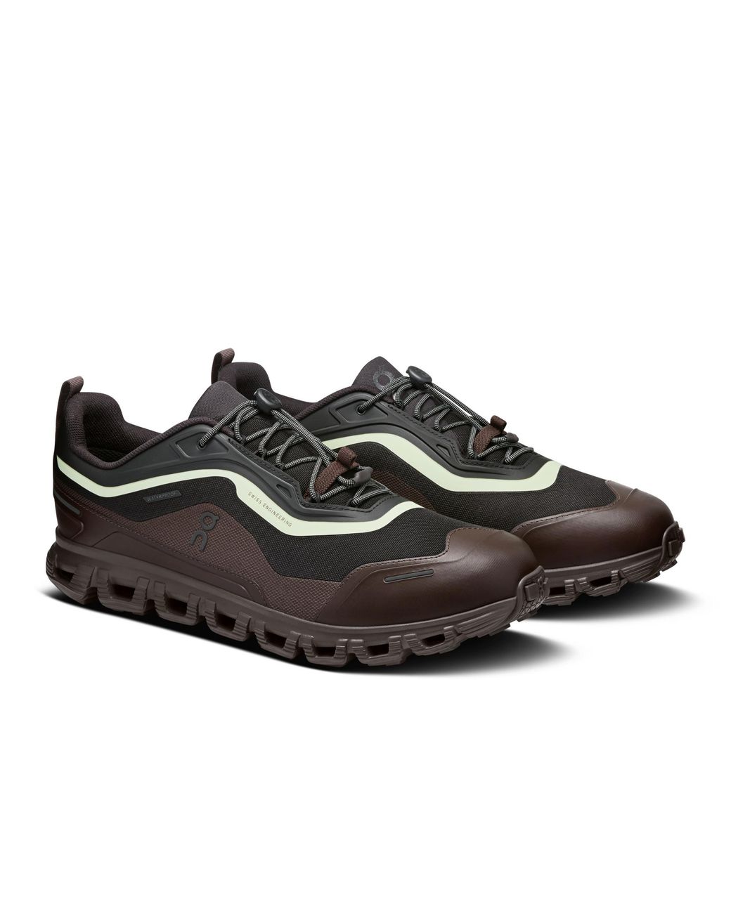 On Shoes Black Lace-Up Sneakers
