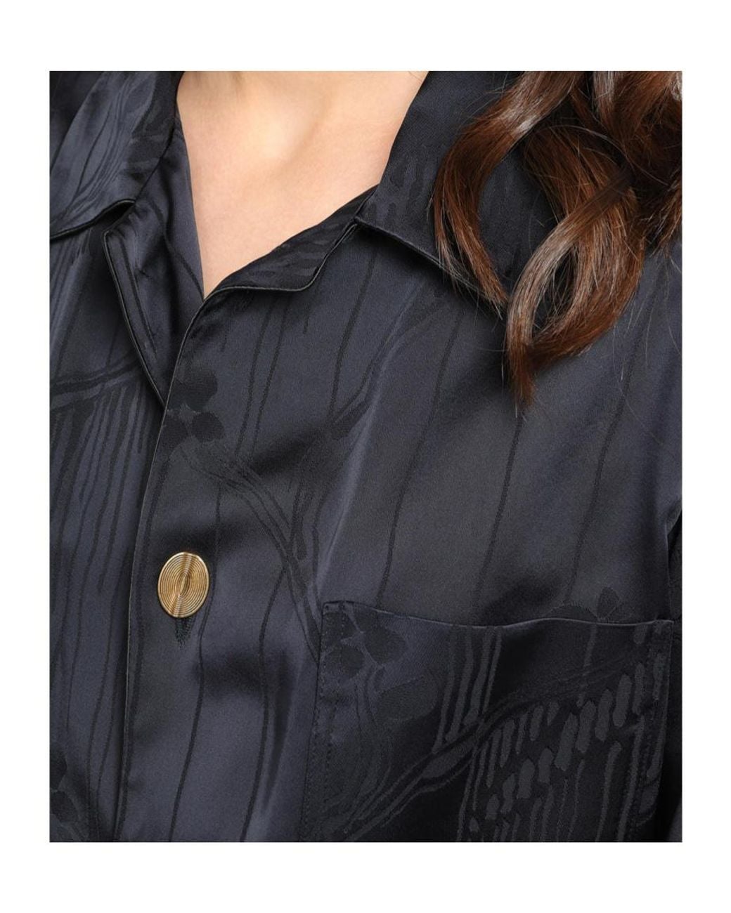 Forte_forte Blue Long-Sleeved Pajamas