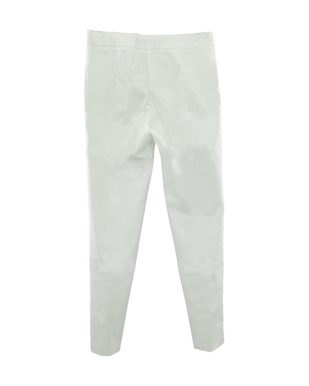 Moschino White Heart-Shaped Bag Casual Pants
