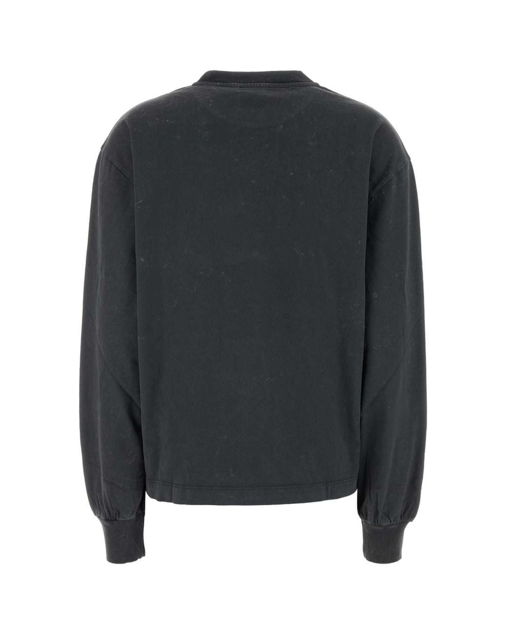 Ganni Black Logo Tiger Long Sleeve T-Shirt