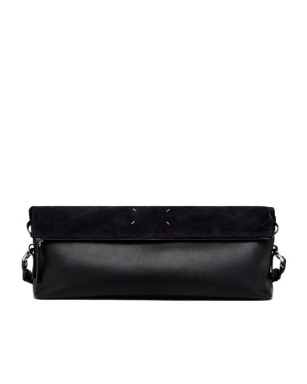 Maison Margiela Black 5Ac Soft Xl Pouch Bag
