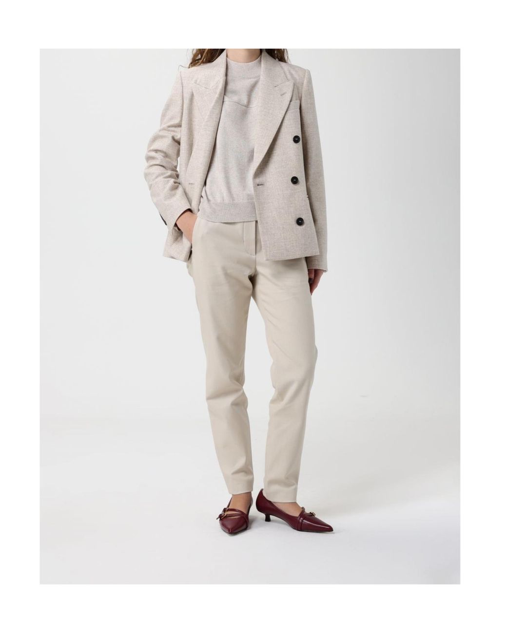 Brunello Cucinelli White Jacket