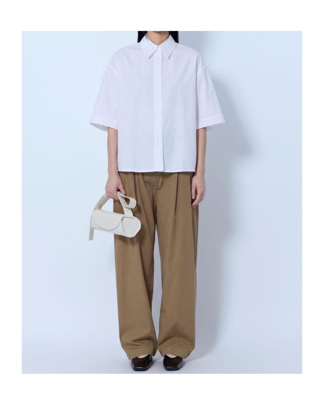 Studio Nicholson Blue Short-Sleeved Shirt
