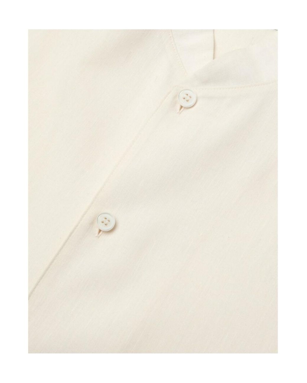 Loro Piana White Ilan Shirt for men