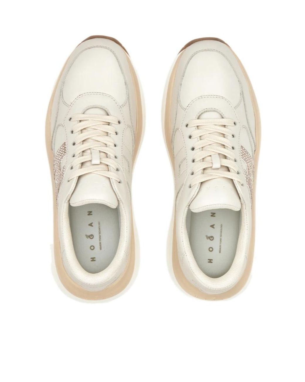 Hogan White Maxi I Active Sneakers