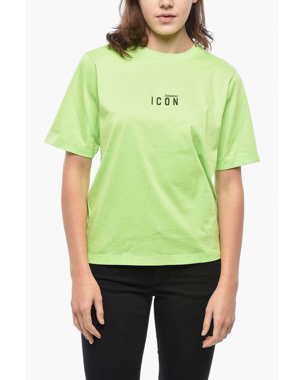 DSquared² Green Icon Crewneck T-Shirt