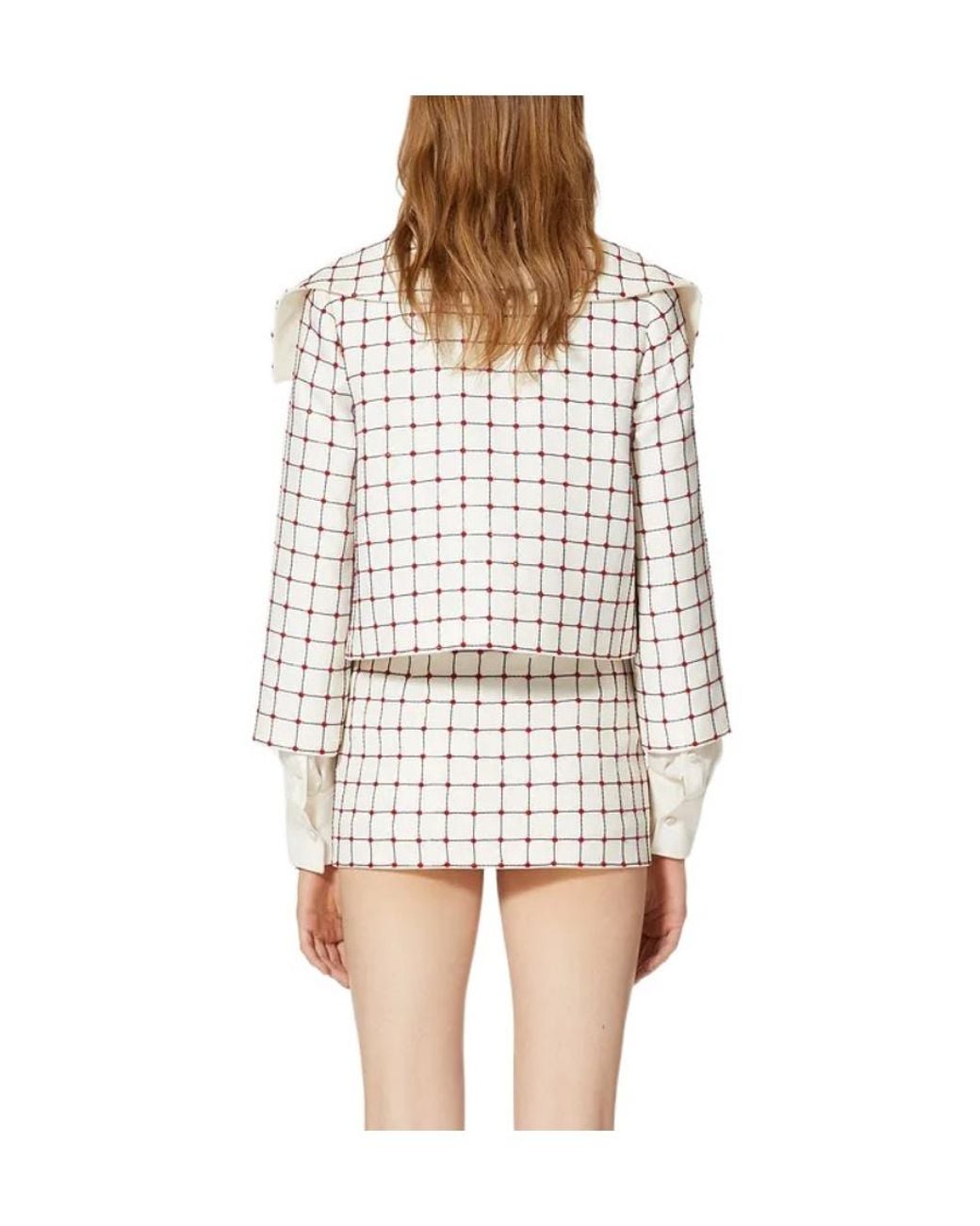 Valentino Multicolor Geometric Bead Casual Jacket