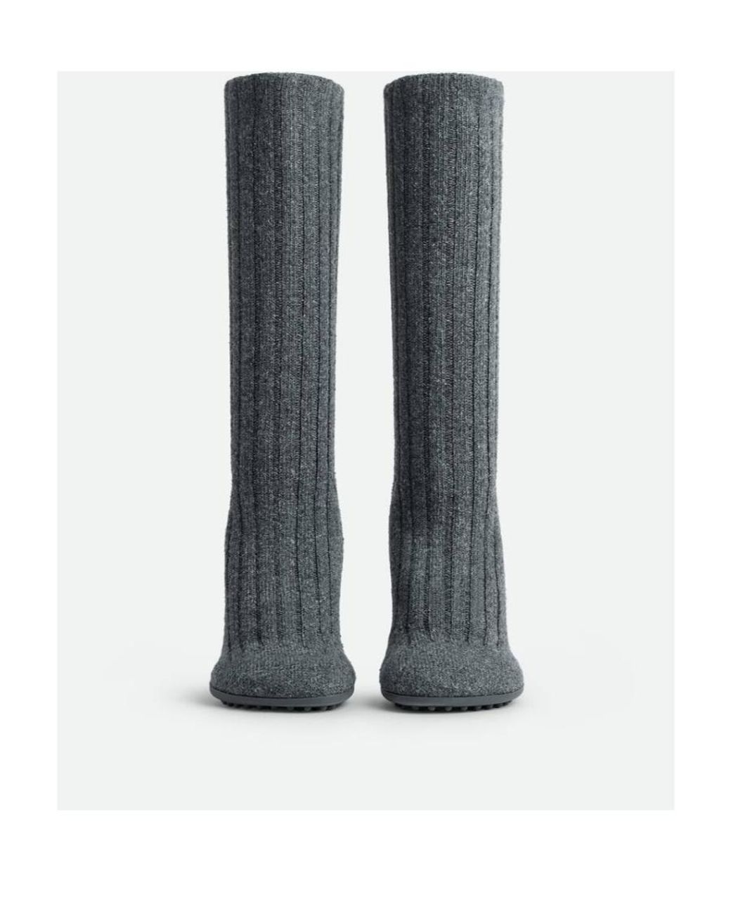 Bottega Veneta Multicolor Atomic Knitted Sock Boots