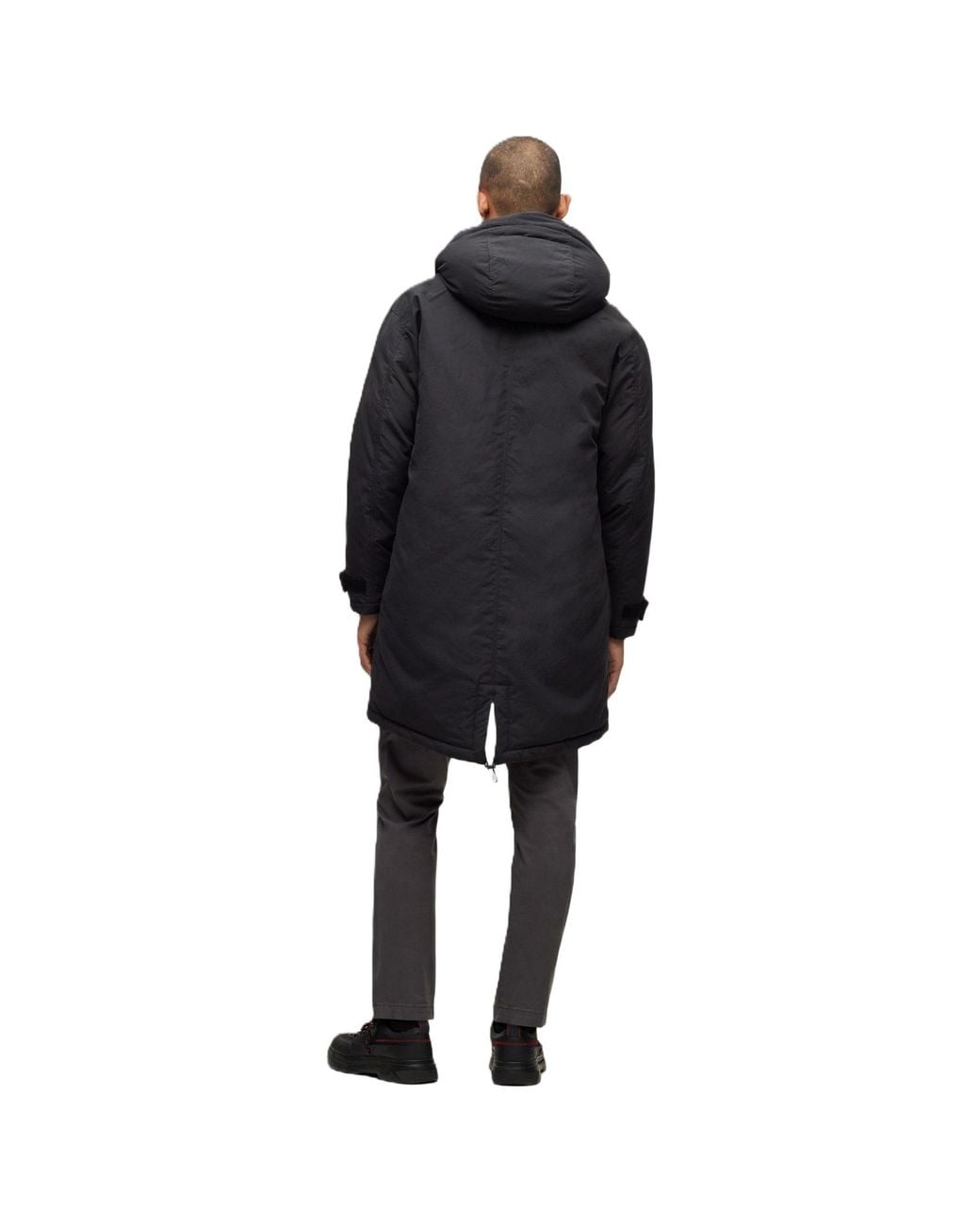 Boss Black Medium To Long Down Jacket for men