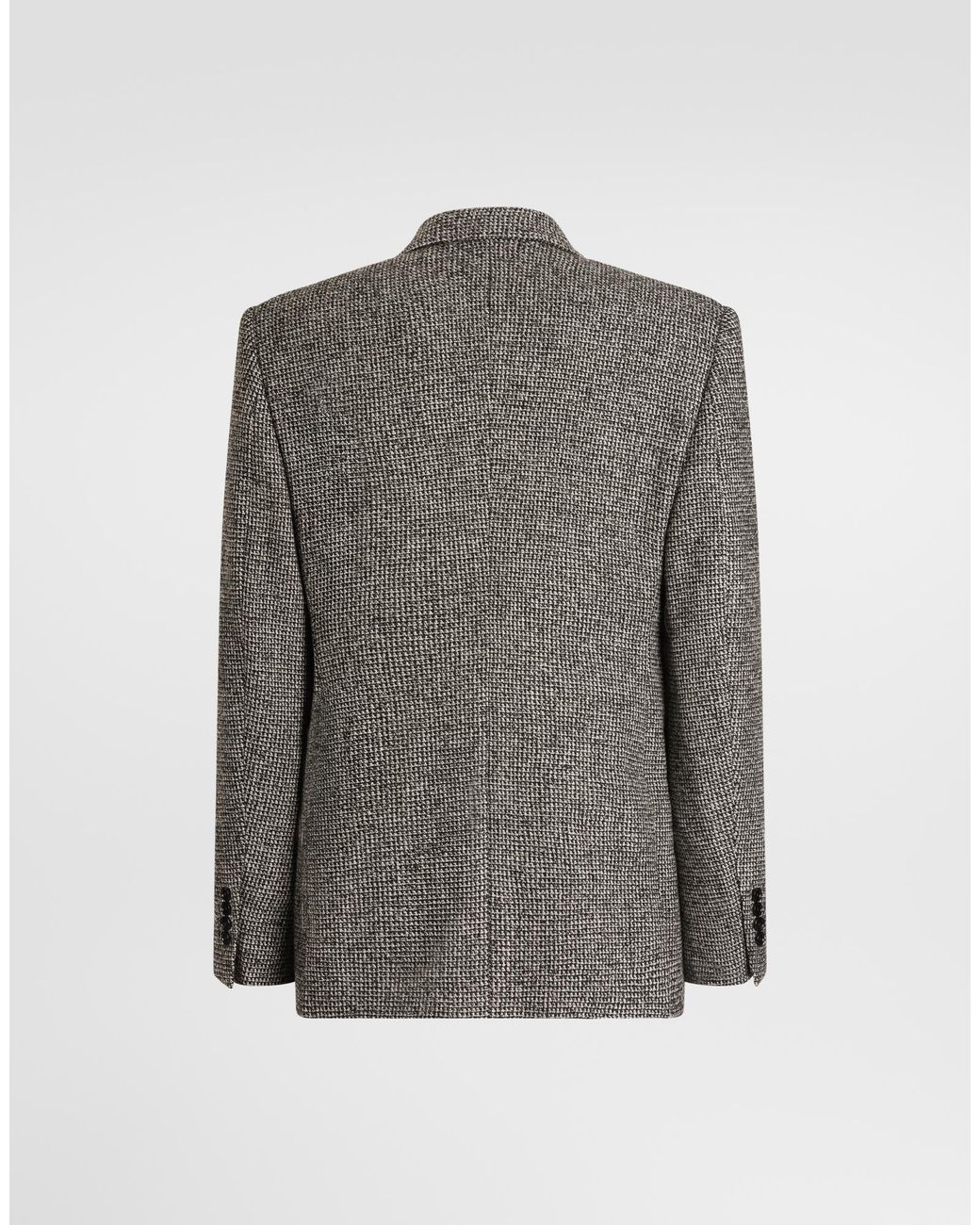 Dolce & Gabbana Gray Sinatra Double-Breasted Jacket for men
