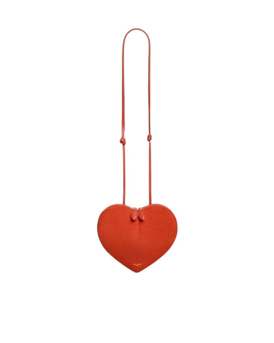 Alaïa White Heart-Shaped Shoulder Bag