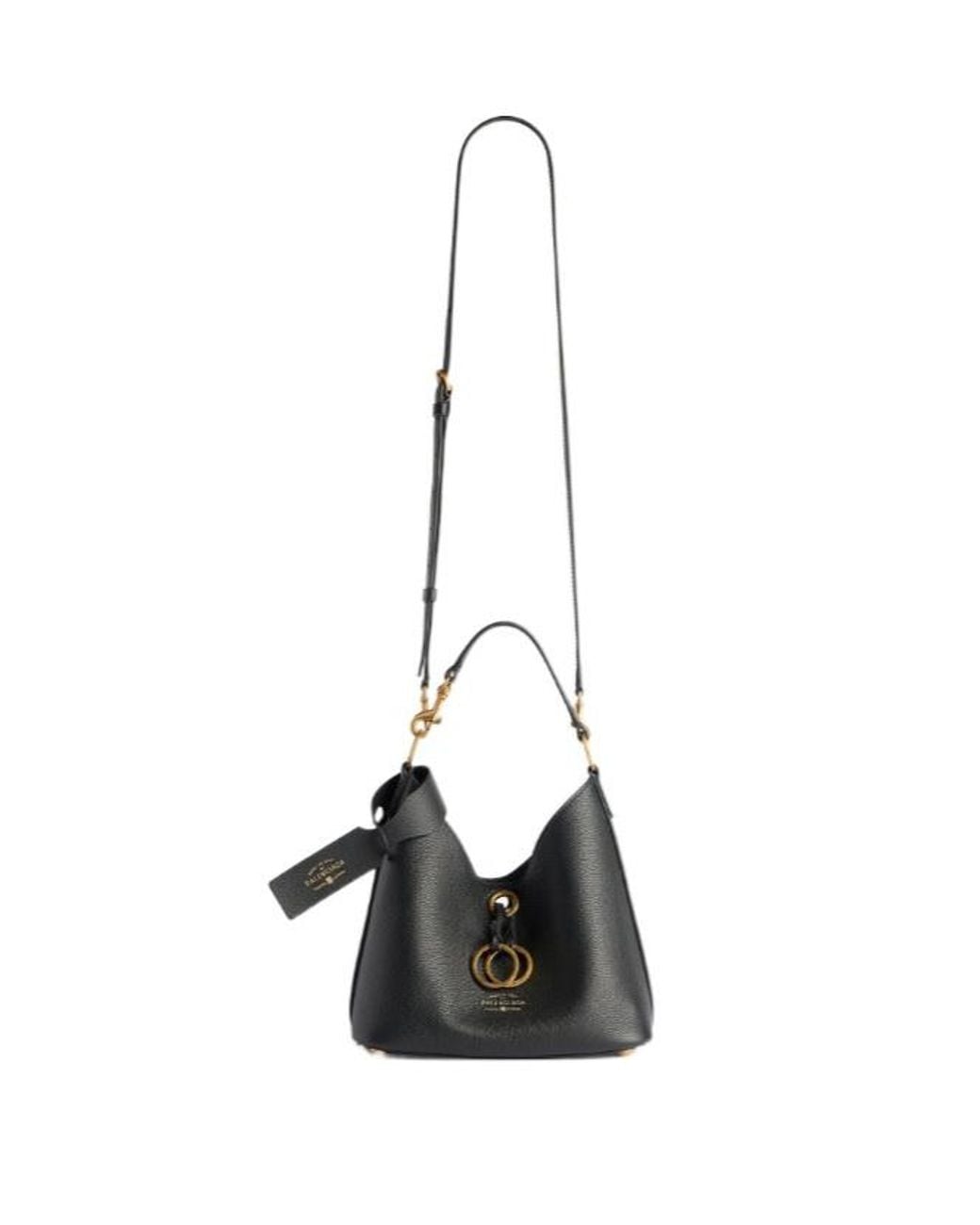 Balenciaga Black Carrie Hobo Bag