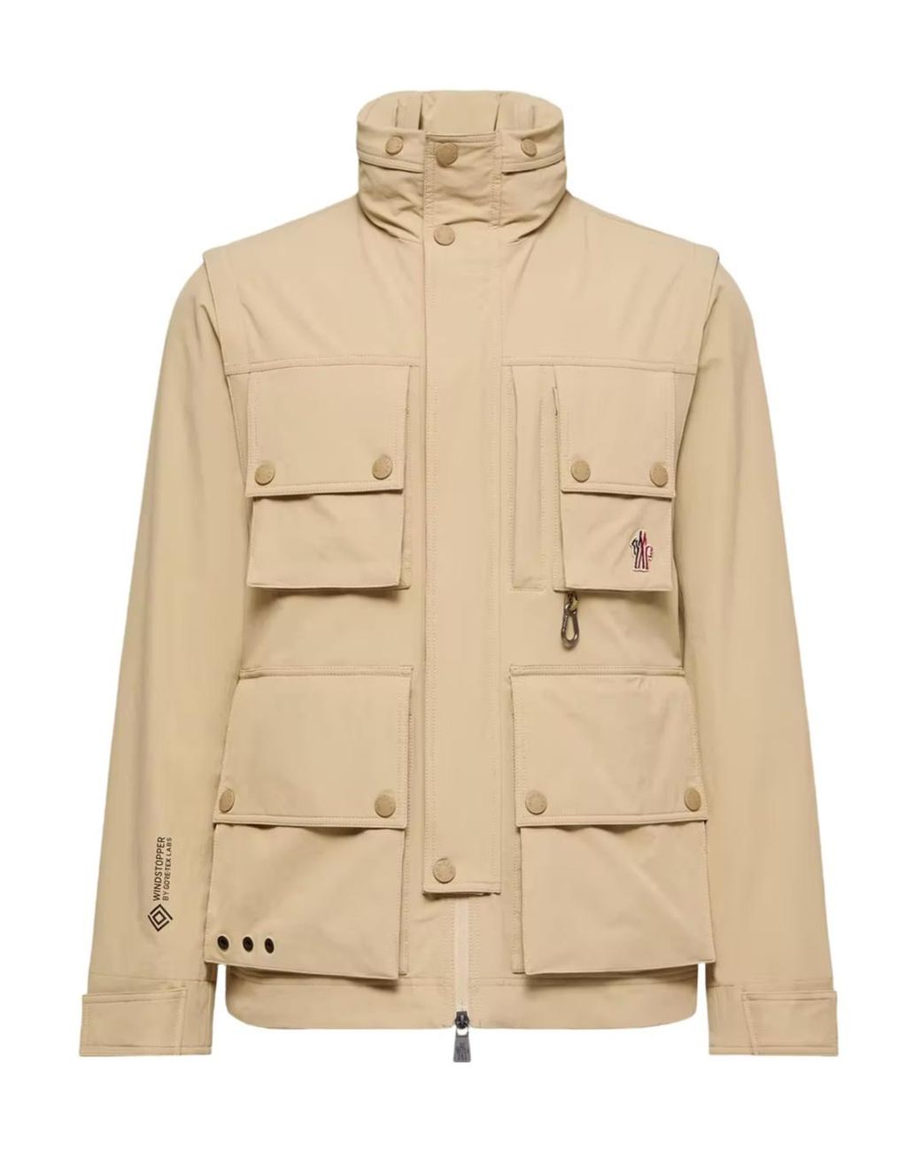 Moncler Natural Grenoble Lione Hooded Jacket for men