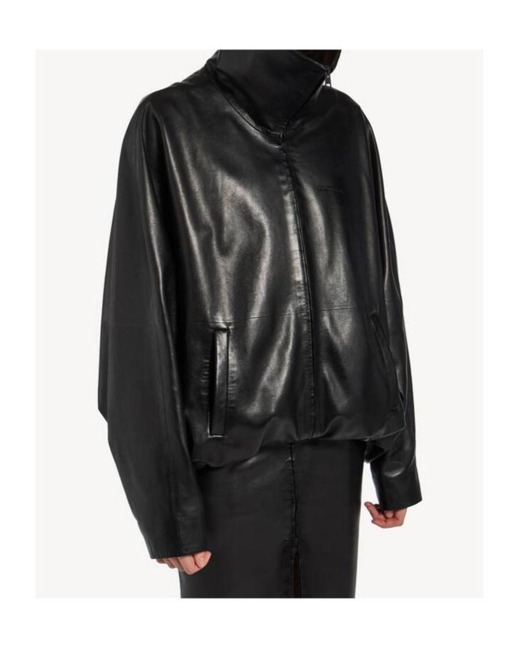 Balenciaga Black Round Jacket